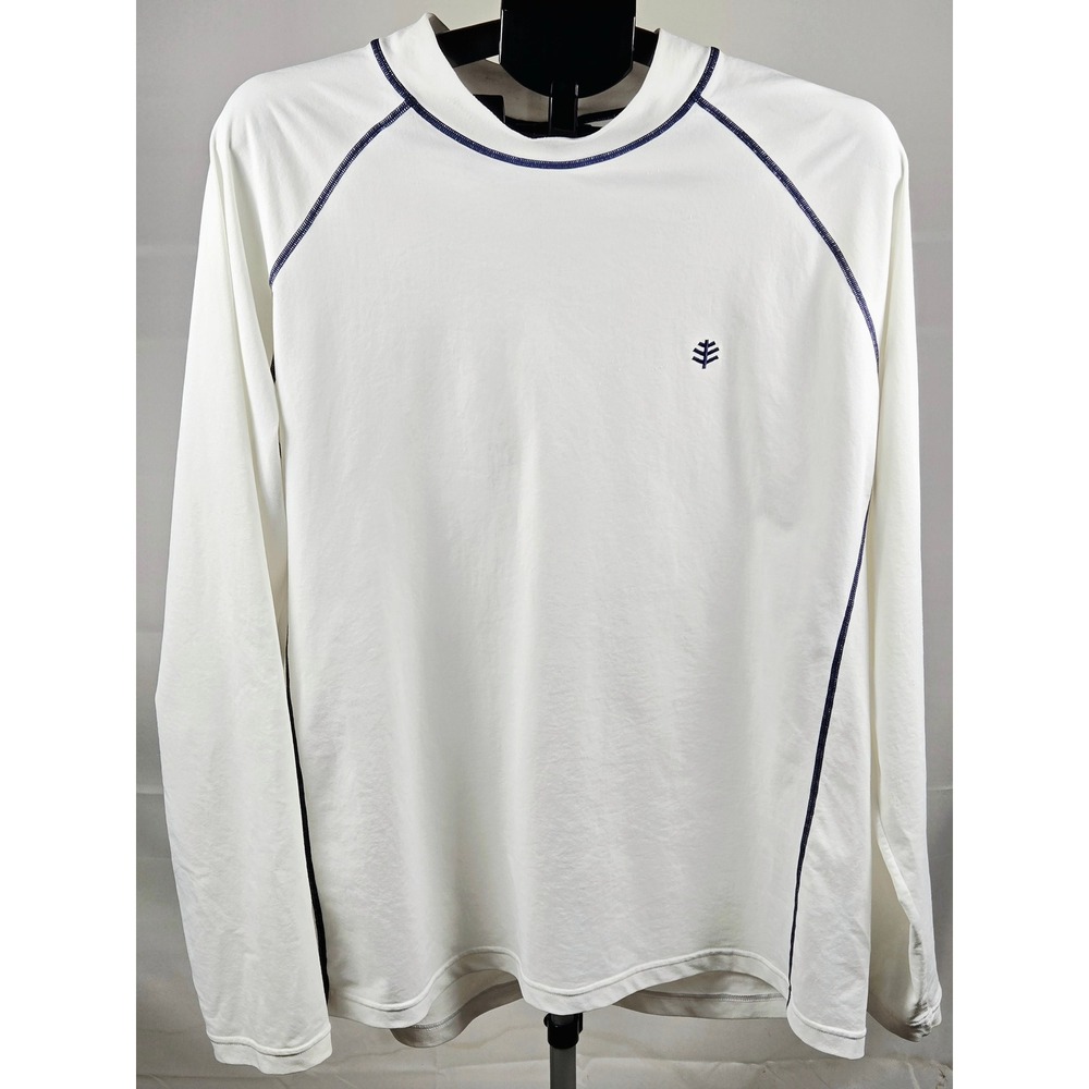 Men's Coolibar UPF 50+ Lightweight Layering Long Sleeve Shirt, XXL